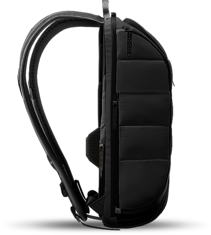 Dux Backpack, side view