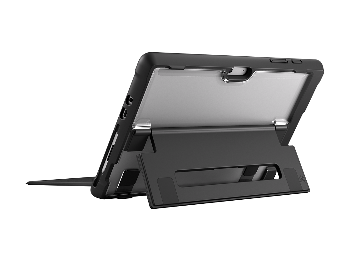 Dux for Surface Go, propped up