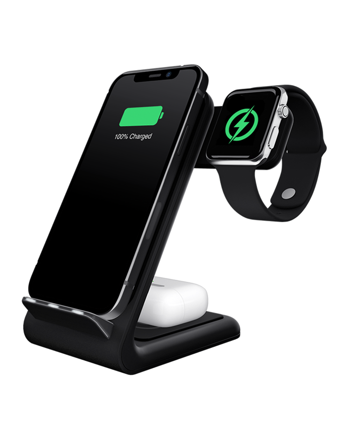 Charge Tree Swing - Chargeur induction 3 en 1 Apple Watch, iPhone & AirPods  - Band-Band