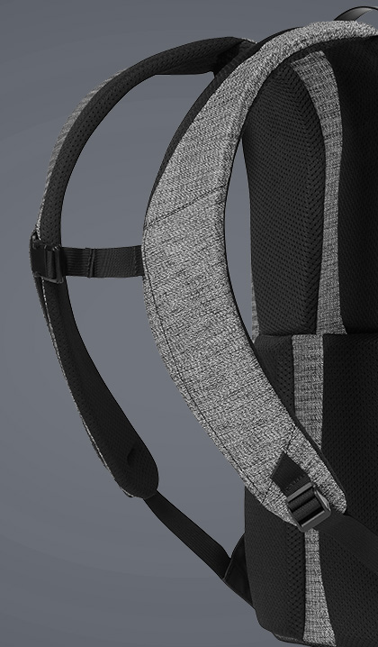 Myth 18L bag has comfortable straps