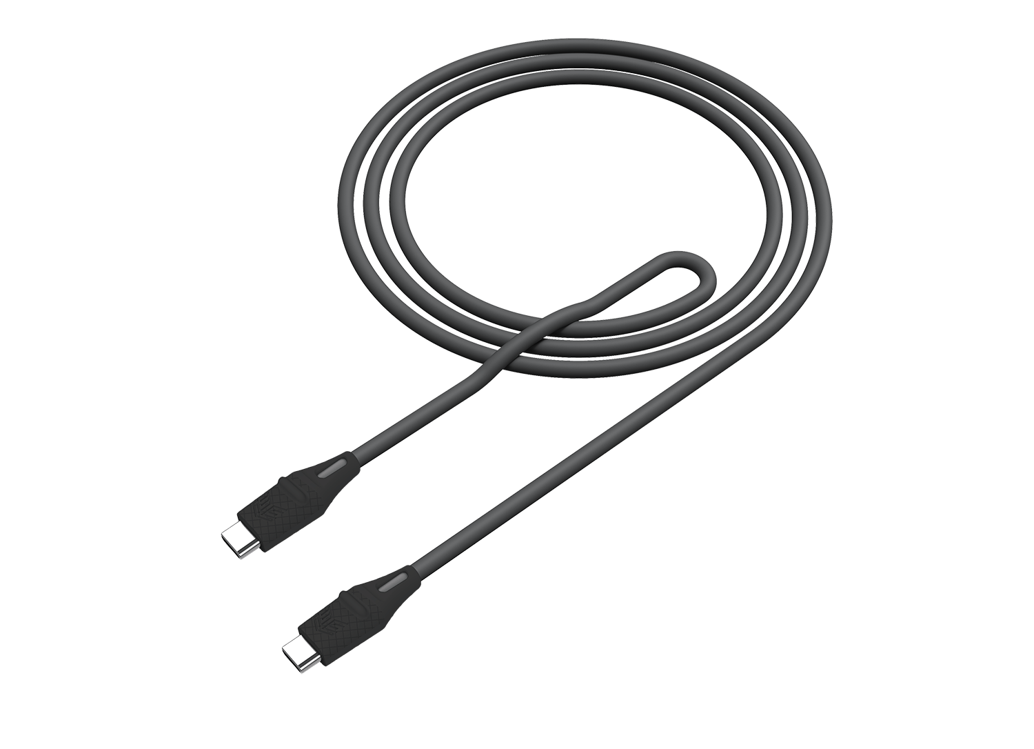 STM Goods Dux Cable USB-C to USB-C 1.5m Dux Cable USB-C to USB-C 1.5m Gray | Part #STM-931-257Z-01 (STM931257Z01)
