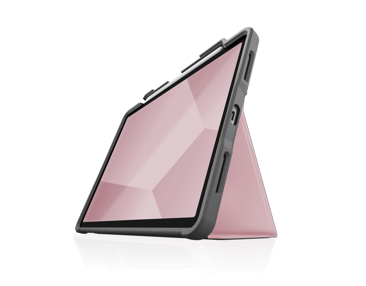 Dux Ducis Copa pour iPad Air (5e génération) / (4e génération) smart cover  avec support rose - ✓