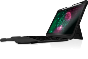 Dux Keyboard Trackpad Bluetooth iPad 10th Gen Side View