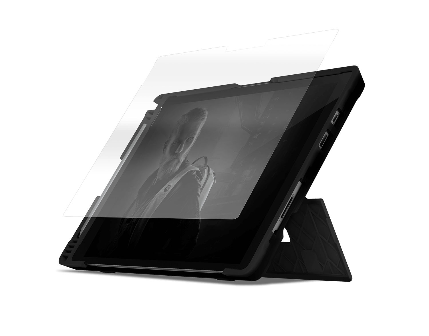 Clear Tempered Glass Screen Protector for Microsoft Surface 3 