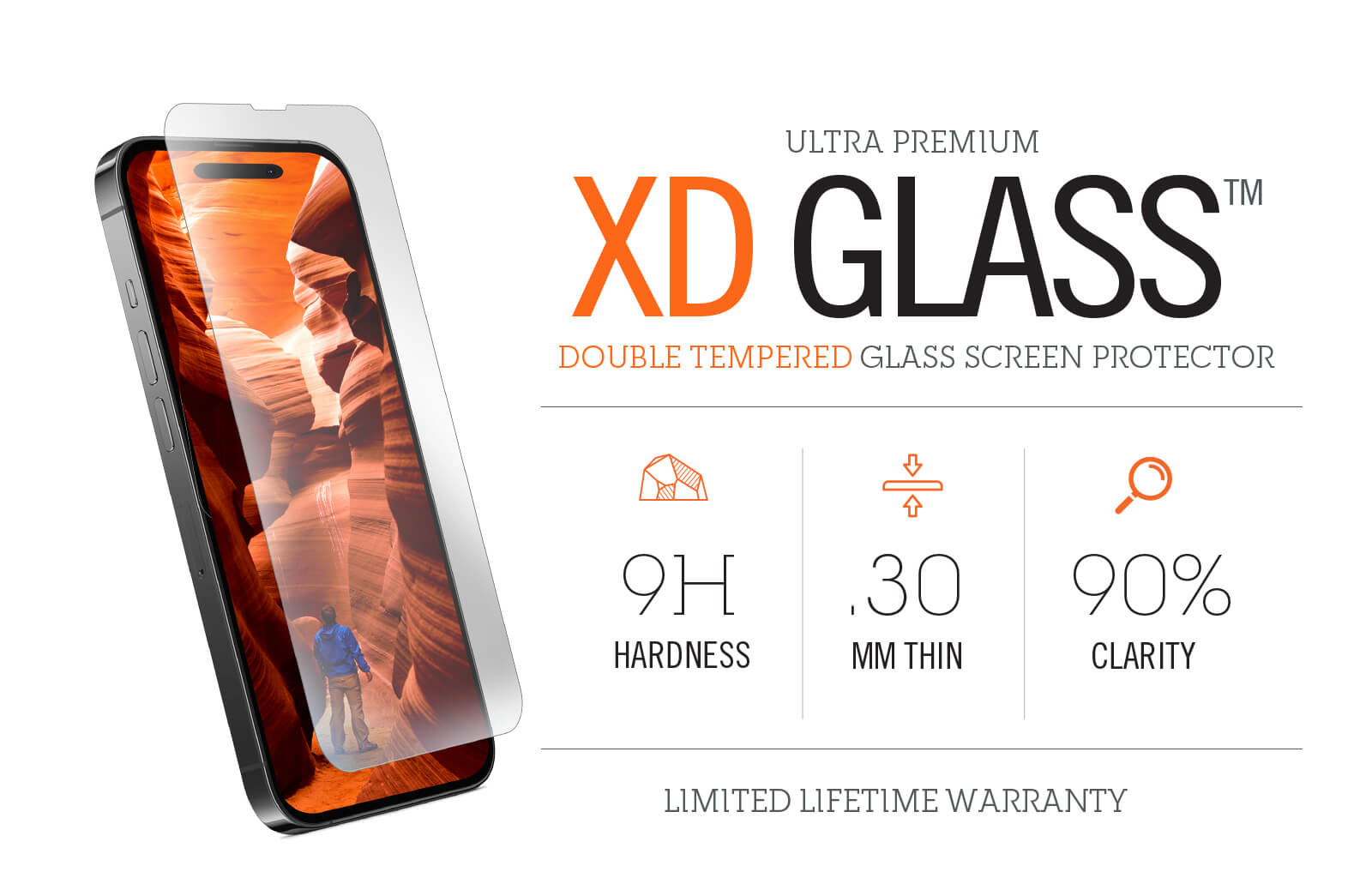 XD Glass for iPhone 15 Series
