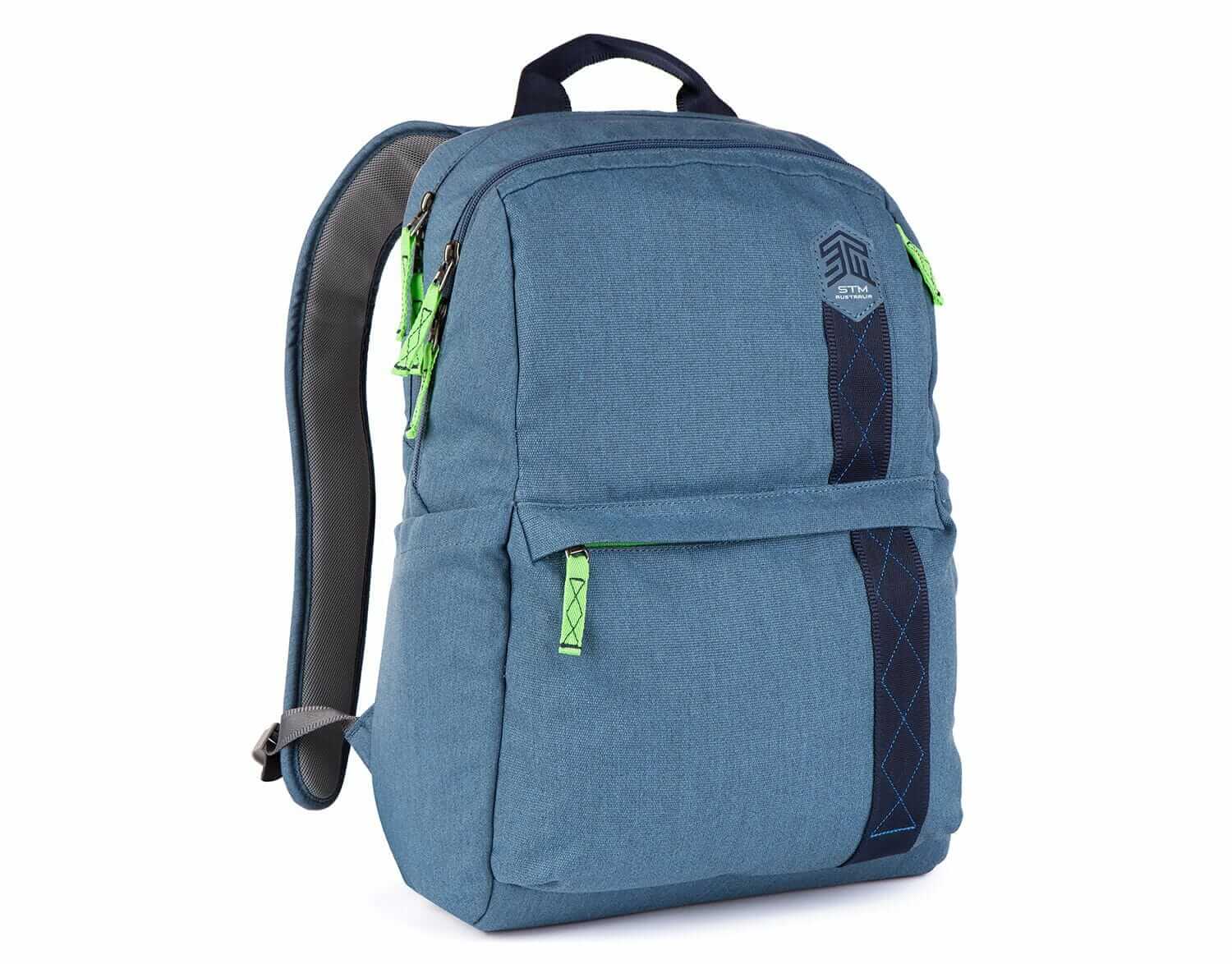 grey laptop backpack