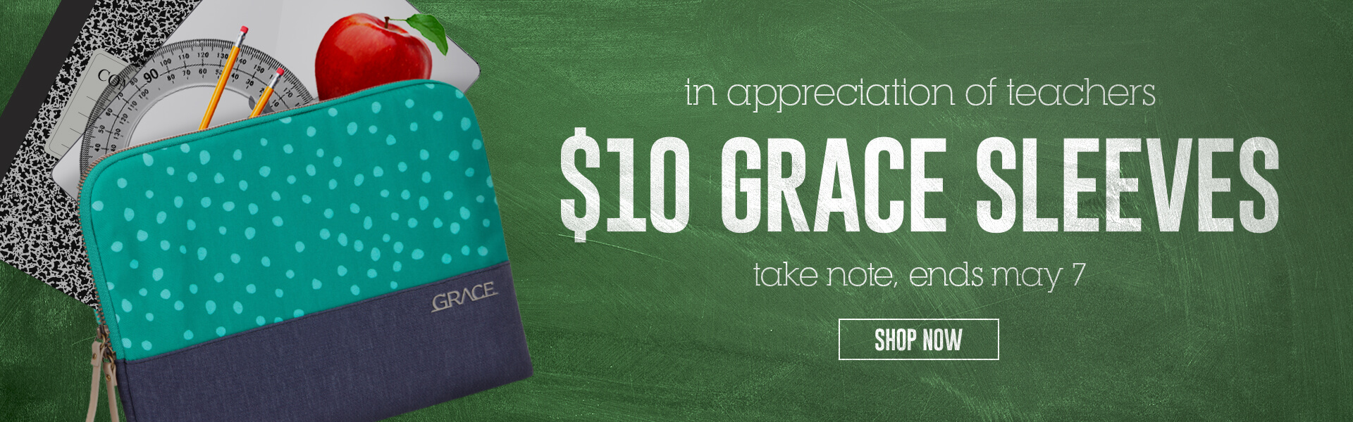 $10 Grace Sleeves | Teacher Appreciation Day